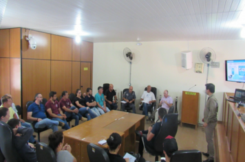 Foto - REUNIÃO SOBRE SEGURANÇA PÚBLICA