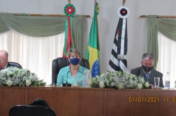 Foto - Posse da Mesa Diretora Biênio 2021-2022