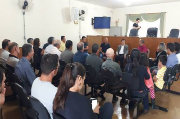 Foto - Reunião com Deputado Campos Machado