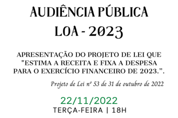 Audiência Pública LOA 2023