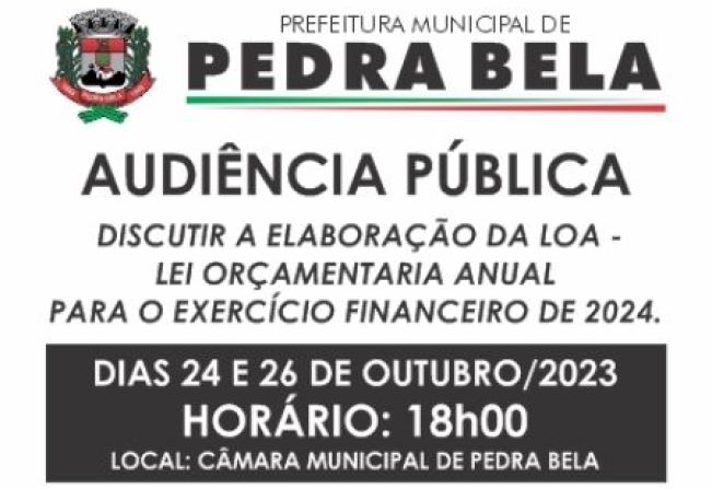 Audiência Pública LOA 2024