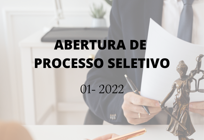 Processo Seletivo 01-2022